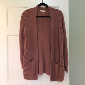 Madewell Mauve Caridgan